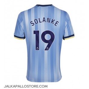 Tottenham Hotspur Dominic Solanke #19 Vieraspaita 2024-25 Lyhythihainen